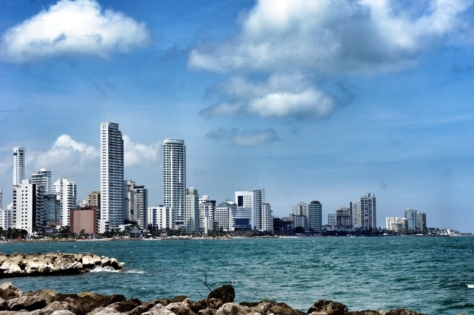 Cartagena skyline, Colombia