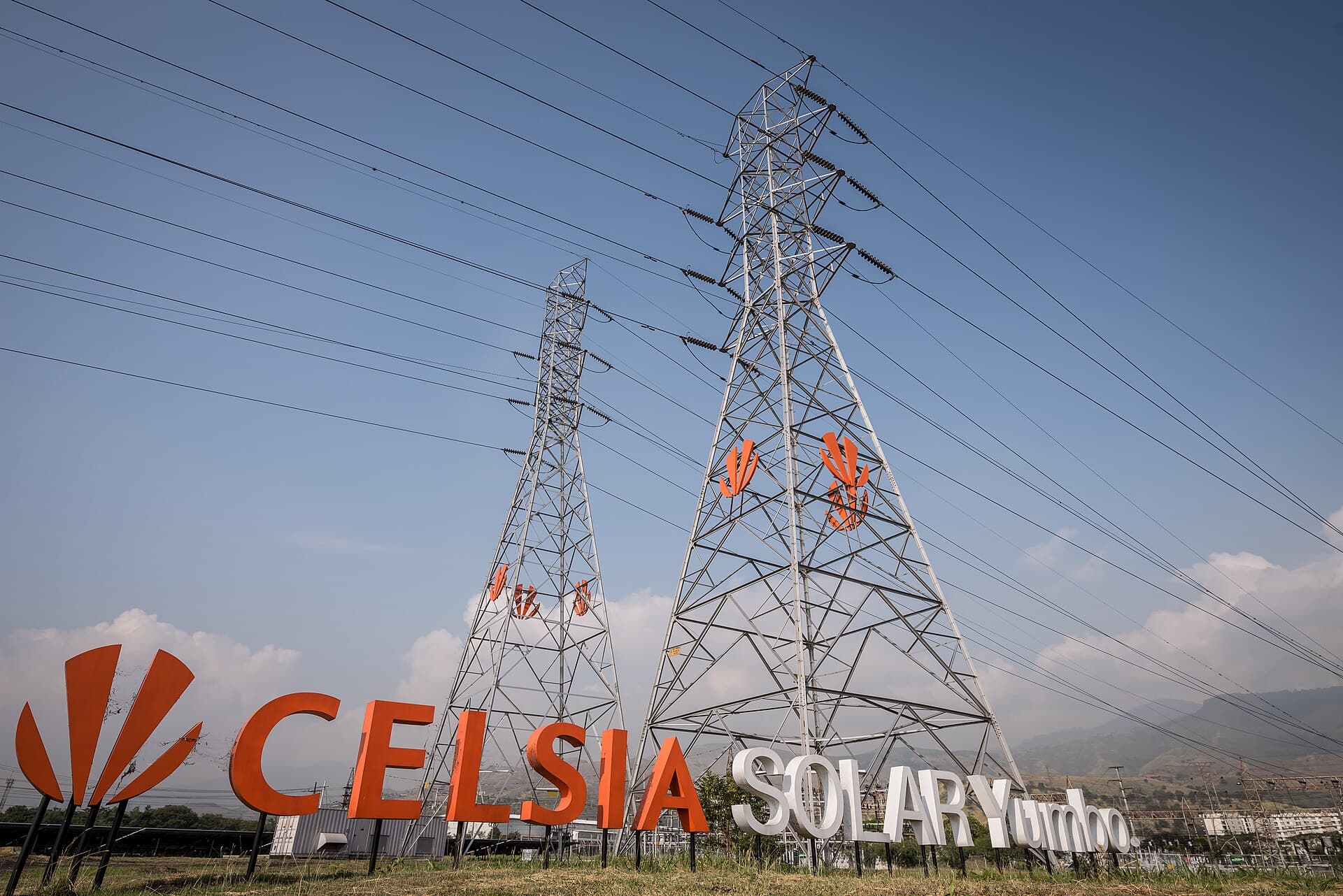 Celsia Solar Yumbo, granja solar de la empresa de energía Celsia.