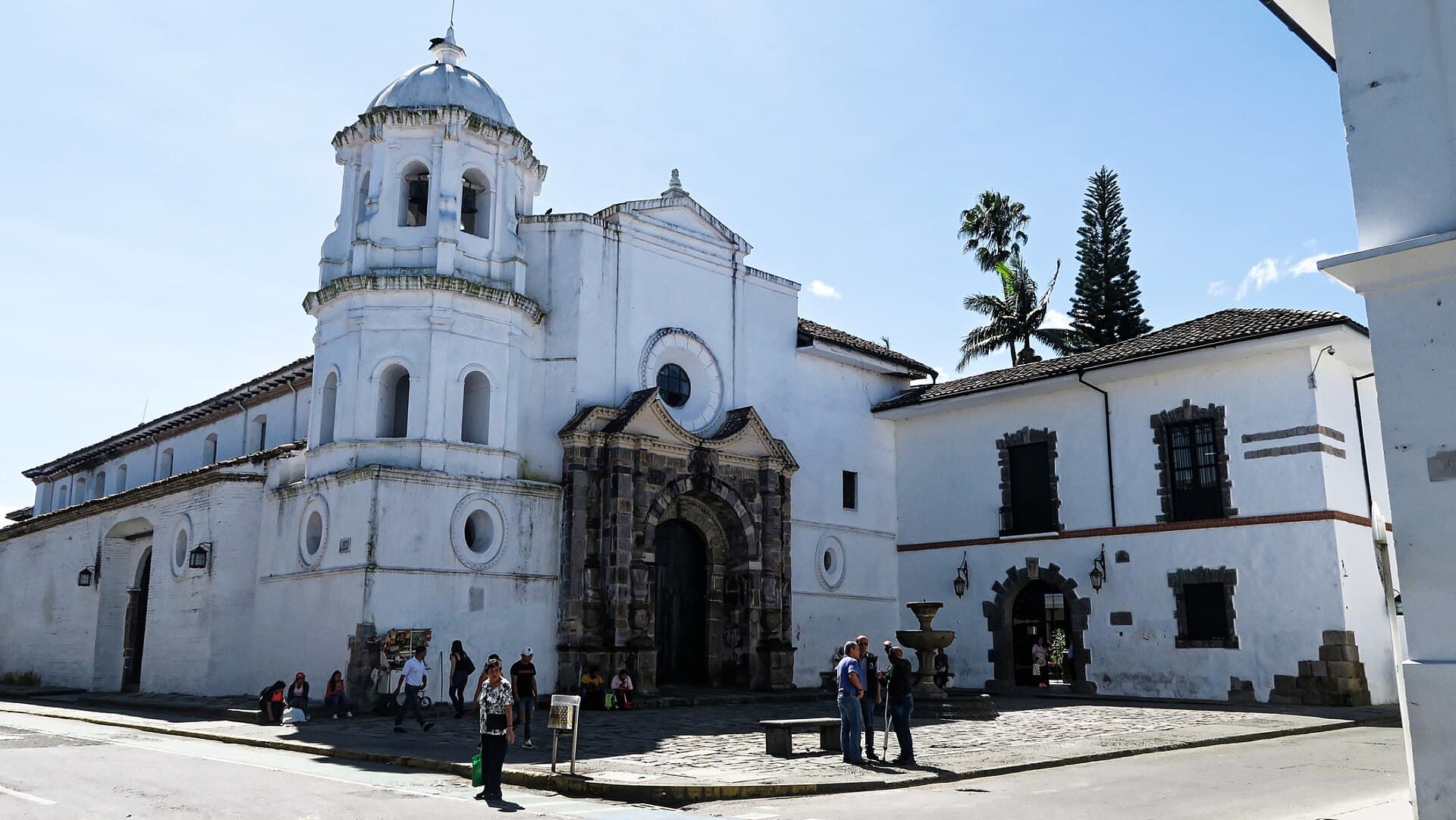Gebäude und Ansichten in der kolumbischen Stadt Popayán, der Hauptstadt des kolumbianischen Departamento del Cauca.