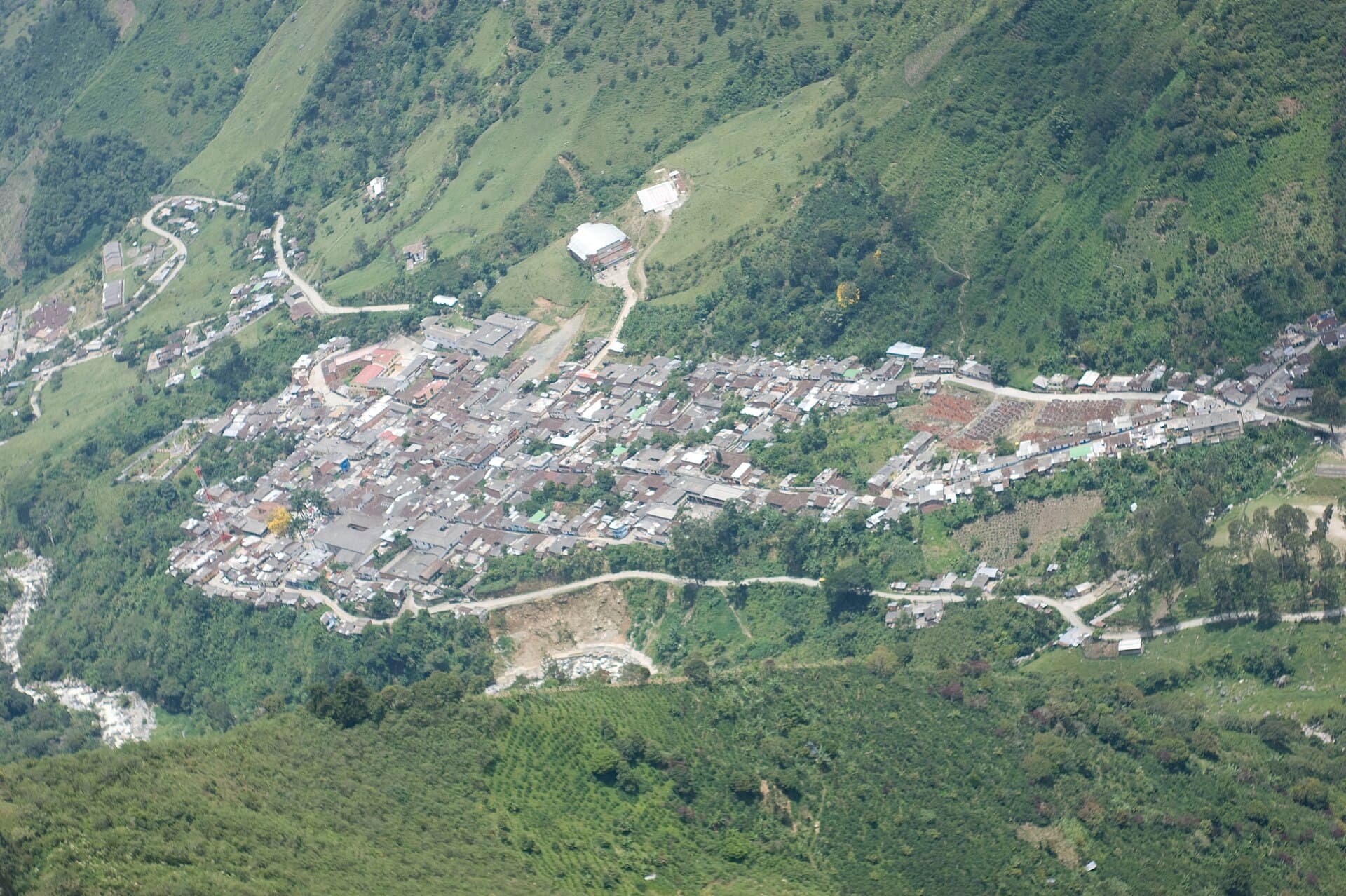 San Andrés de Cuerquia, en el departamento de Antioquia, donde se ejecutan las obras de Hidroituango.