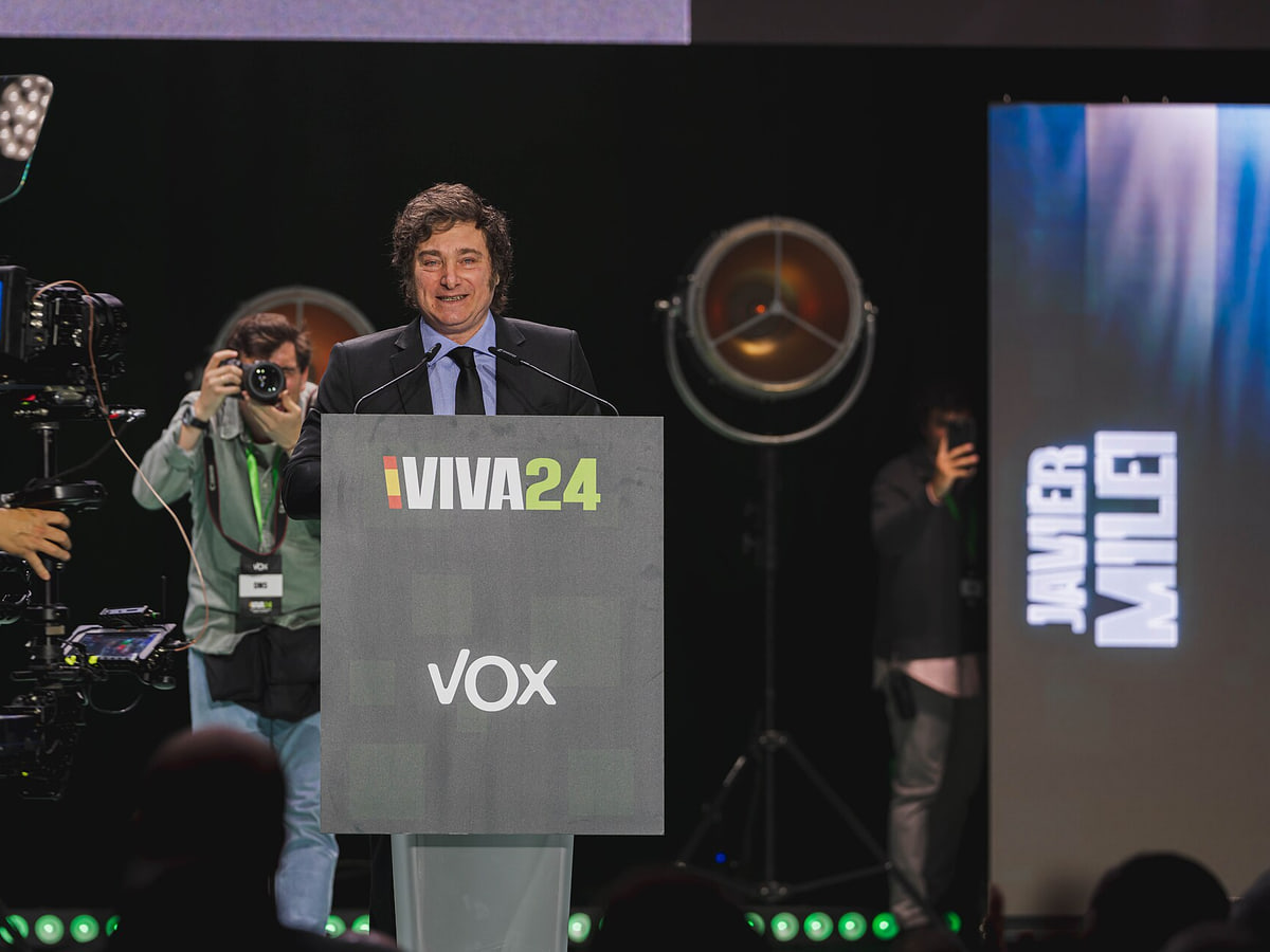 Javier Milei in May 2024