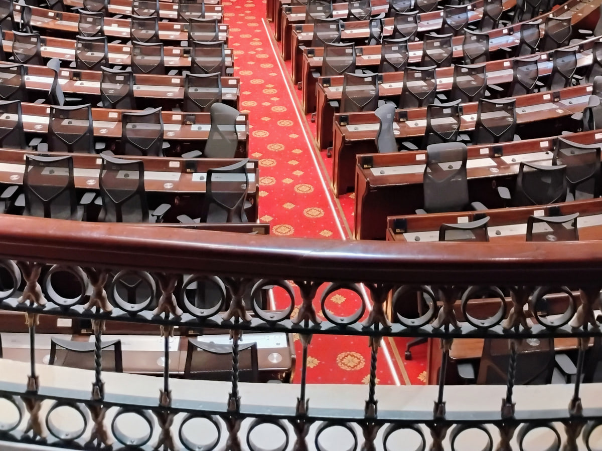 Fotografía de archivo del Salón Elíptico del Capitolio Nacional en Bogotá; no corresponde a la elección de magistrados del CNE