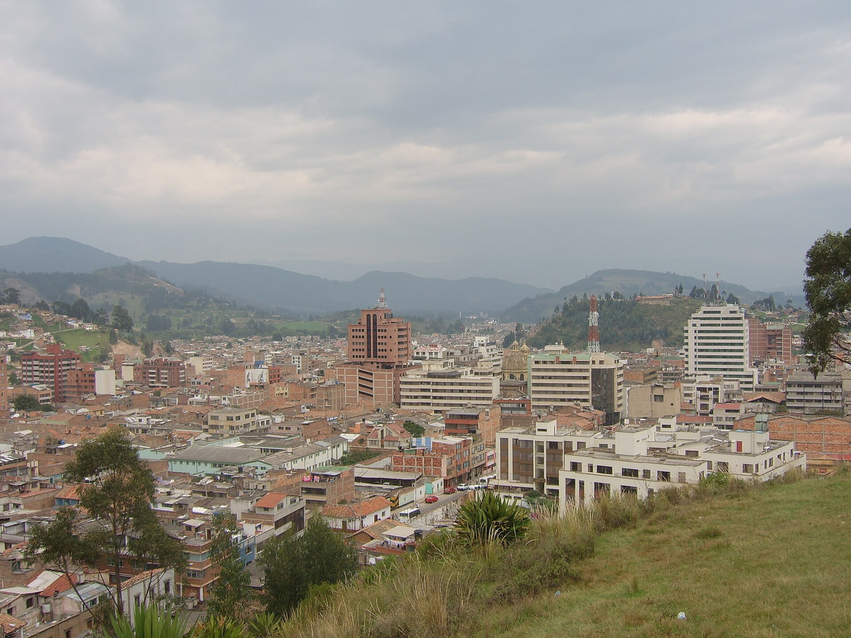 pueblito boyacence en el Año 2007. ( Duitama , Colombia.)