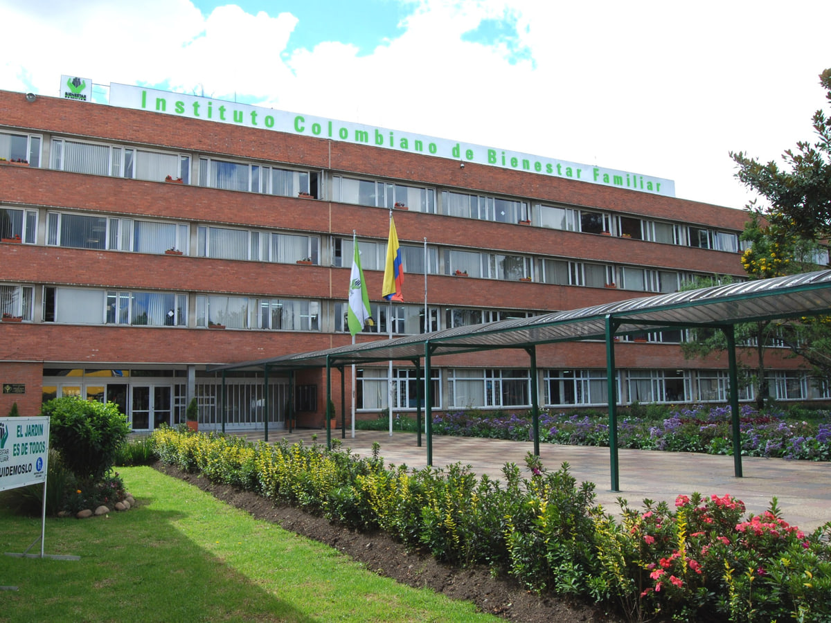 Fotografía de archivo de la sede nacional del Instituto Colombiano de Bienestar Familiar; no corresponde al hecho puntual de esta nota