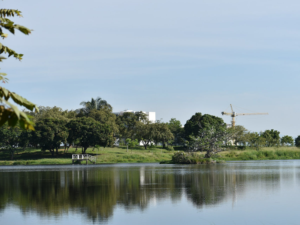 Fotografías de paisajes del Jardín Botánico de la ciudad de Neiva Colombia