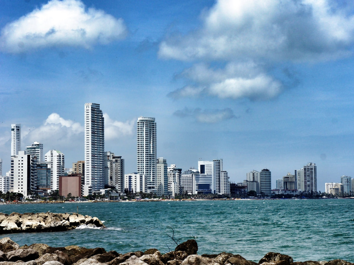 Cartagena skyline, Colombia